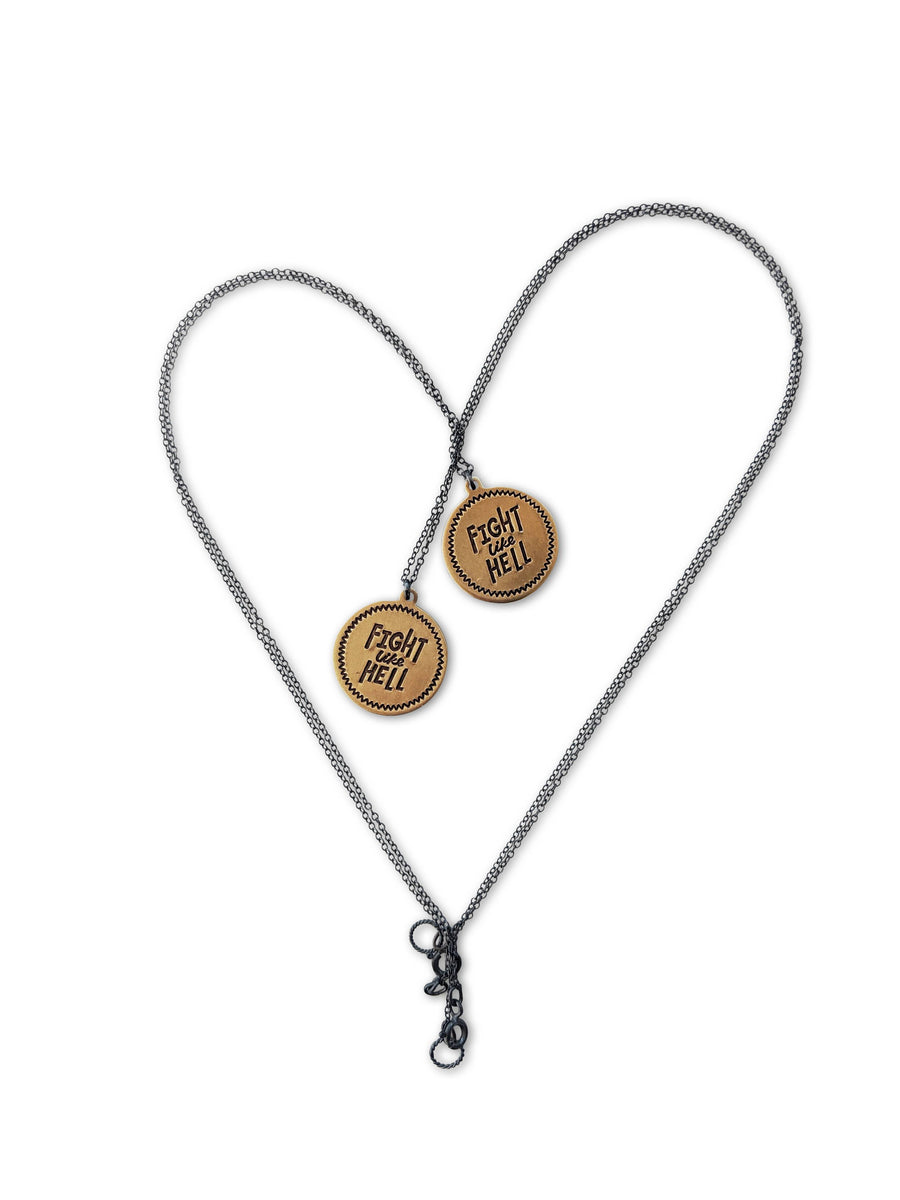 アクセサリー doublet  MAGNETIC GO TO HELL NECKLACE doublet × Colantotte ダブレット × コラントッテ FW24 MAGNETIC “GO