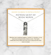 Patron Saint of Book Nerds - Saint Medallion for Book Lovers