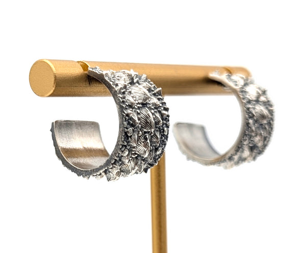 Gator Hoops in Silver