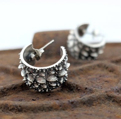 Gator Hoops in Silver