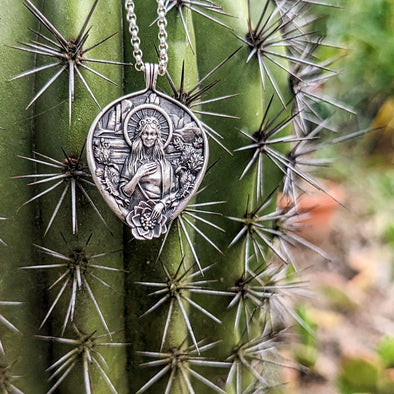 Southwest Desert Saint Necklace