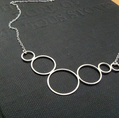 Caviar Necklace in Sterling Silver