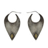 Blade Earrings in Sterling Silver - Queens Metal